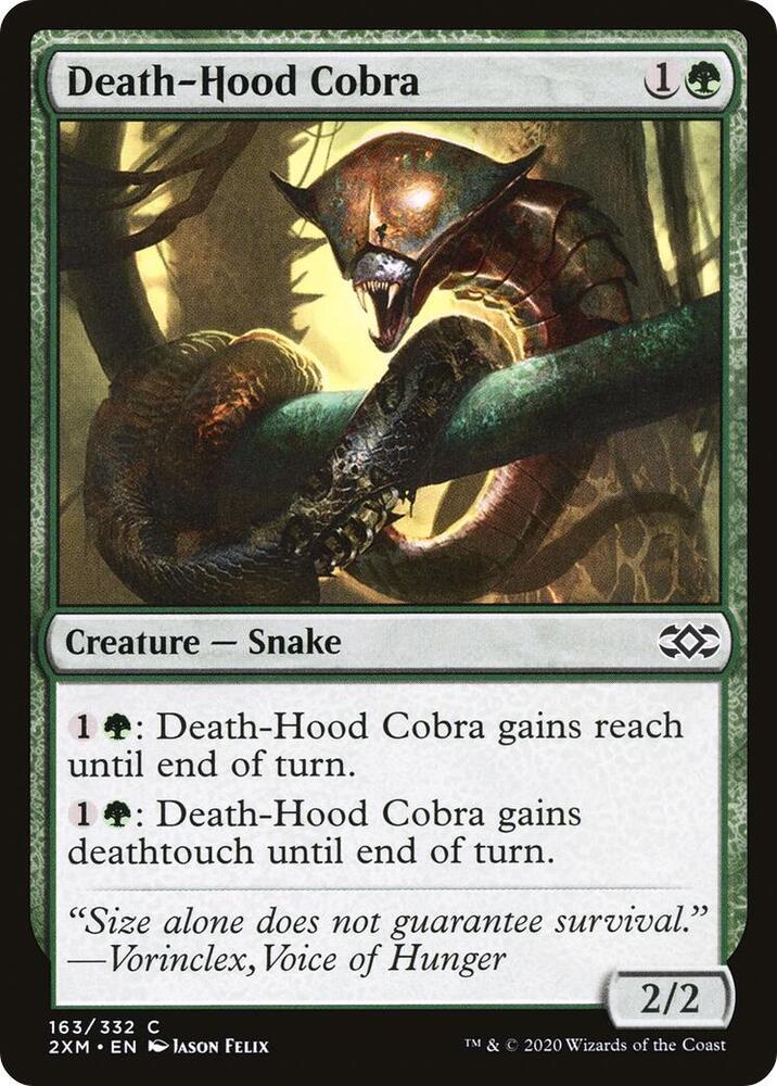 Death-Hood Cobra (163) [Double Masters]