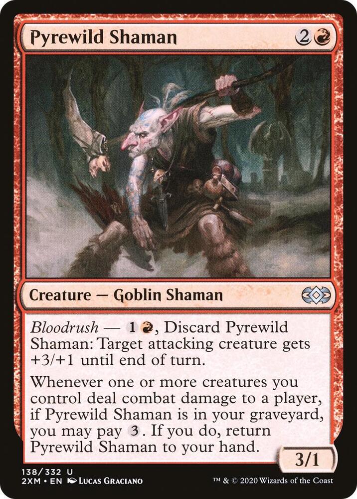 Pyrewild Shaman (138) [Double Masters]