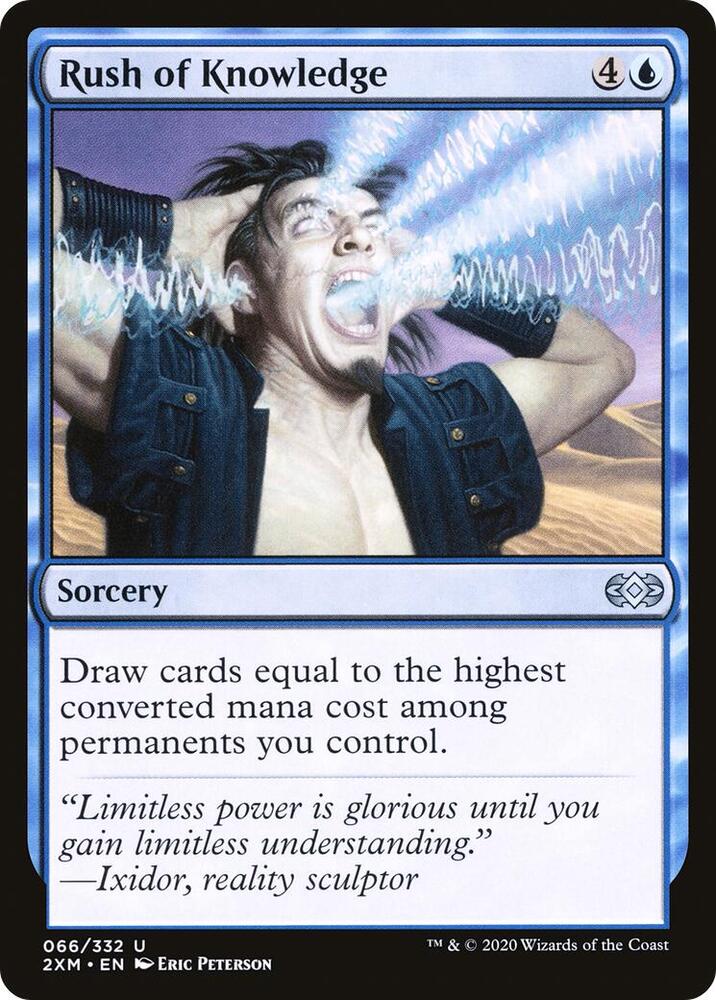 Rush of Knowledge (66) [Double Masters]