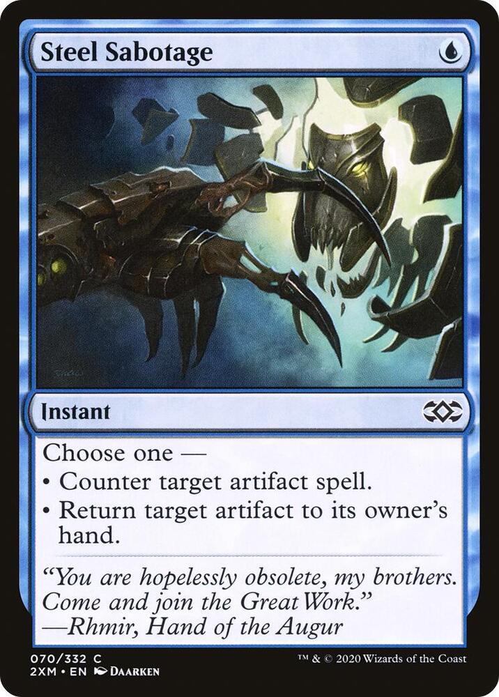Steel Sabotage (70) [Double Masters]