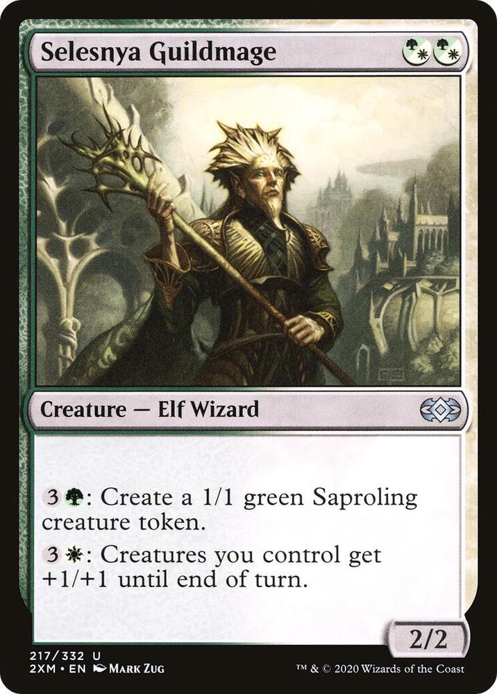 Selesnya Guildmage (217) [Double Masters]