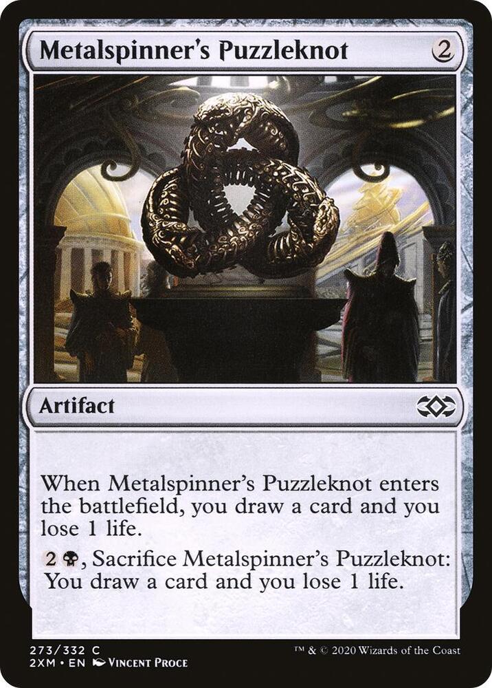Metalspinner's Puzzleknot (273) [Double Masters]