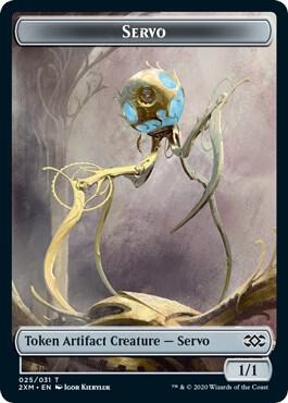 Servo // Soldier Double-Sided Token (25 // 6) [Double Masters]