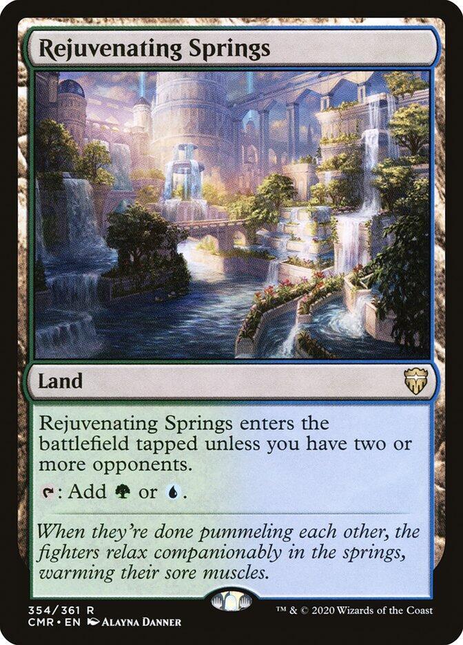 Rejuvenating Springs (354) [Commander Legends]