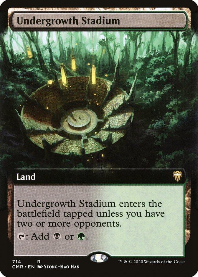 Undergrowth Stadium (Extended Art) (714) [Commander Legends] [Extended Art]