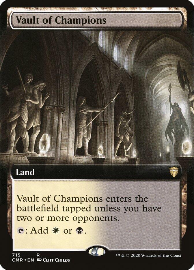 Vault of Champions (Extended Art) (715) [Commander Legends] [Extended Art]