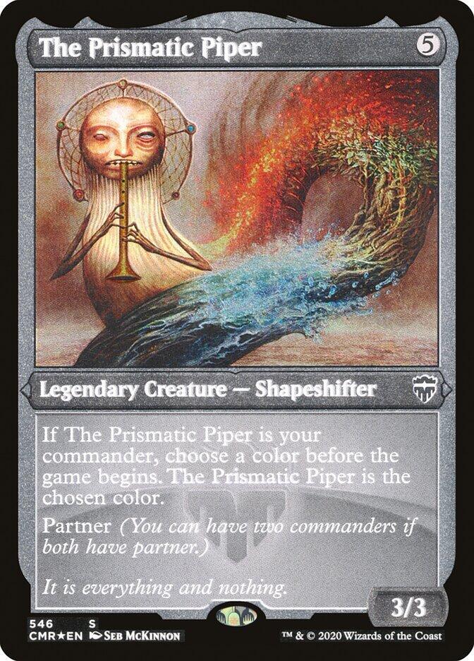 The Prismatic Piper (Foil Etched) (546) [Commander Legends] [Etched]