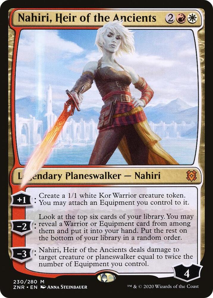 Nahiri, Heir of the Ancients (230) [Zendikar Rising]
