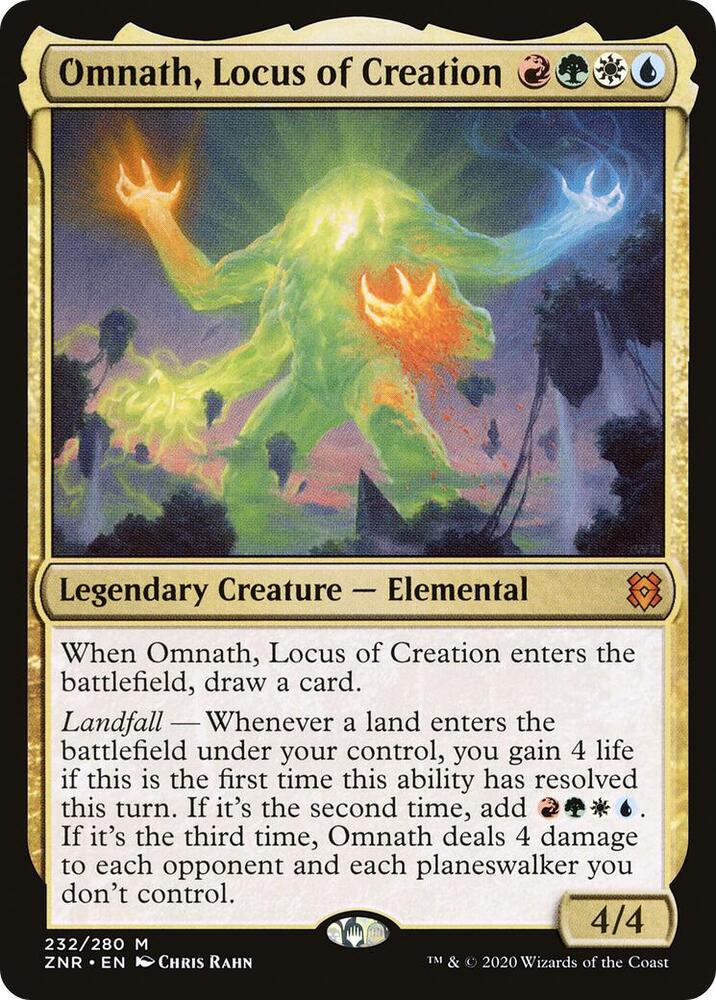 Omnath, Locus of Creation (232) [Zendikar Rising]