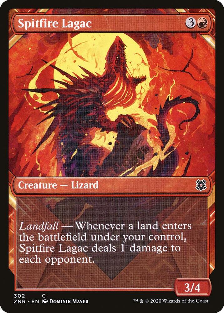Spitfire Lagac (Showcase) (302) [Zendikar Rising] [Showcase]