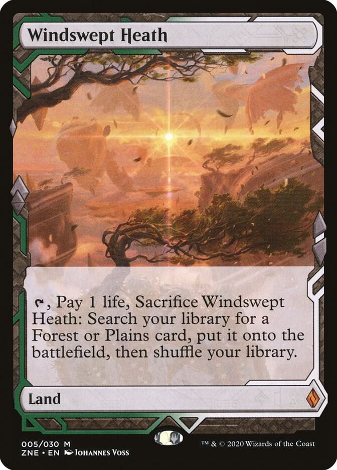 Windswept Heath (5) [Zendikar Rising Expeditions]