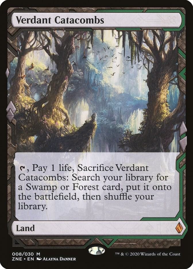 Verdant Catacombs (8) [Zendikar Rising Expeditions]