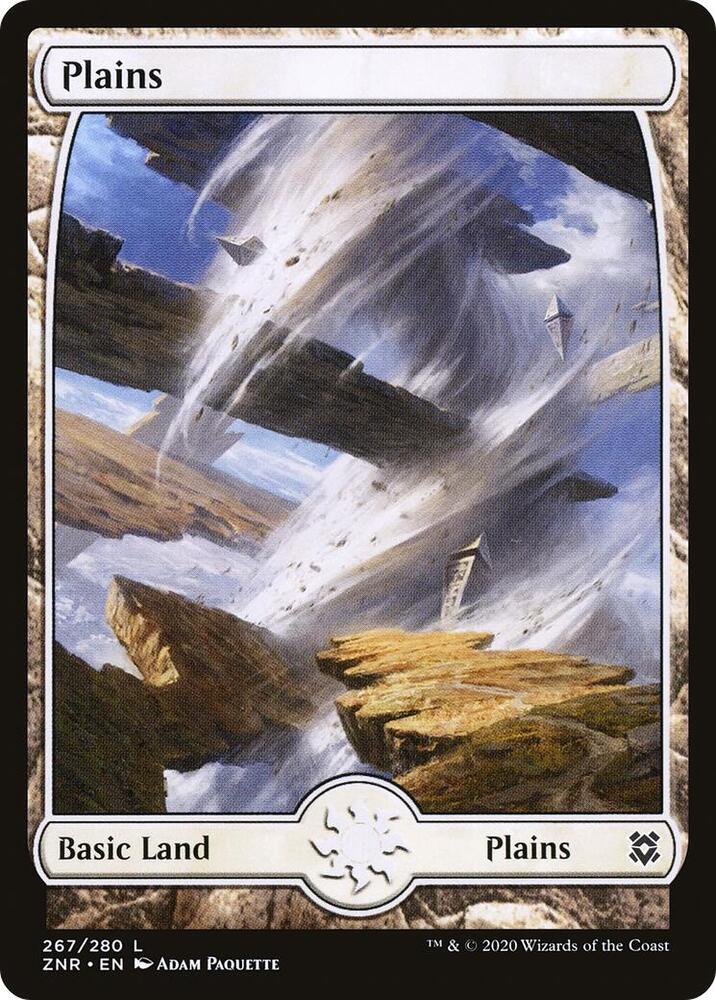 Plains (267) - Full Art [Zendikar Rising] [Full Art]