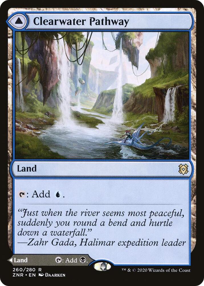 Clearwater Pathway (260) [Zendikar Rising]