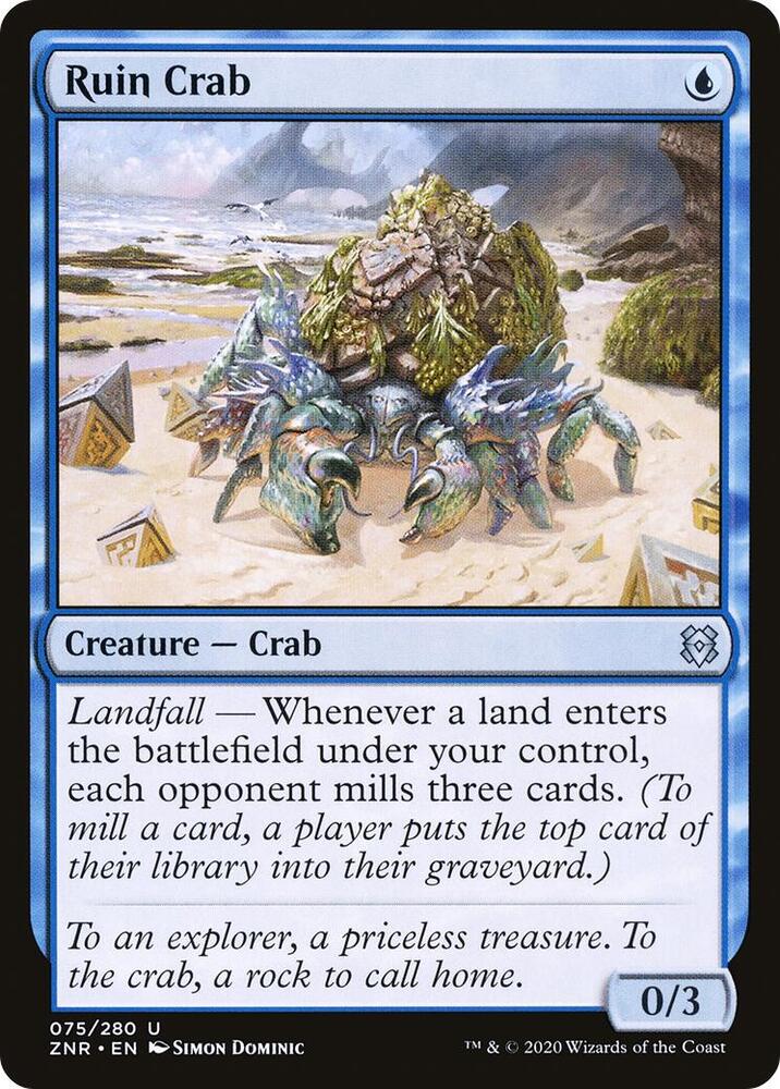 Ruin Crab (75) [Zendikar Rising]