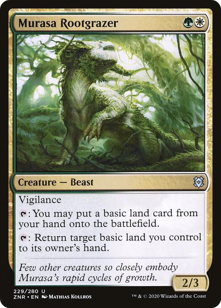 Murasa Rootgrazer (229) [Zendikar Rising]