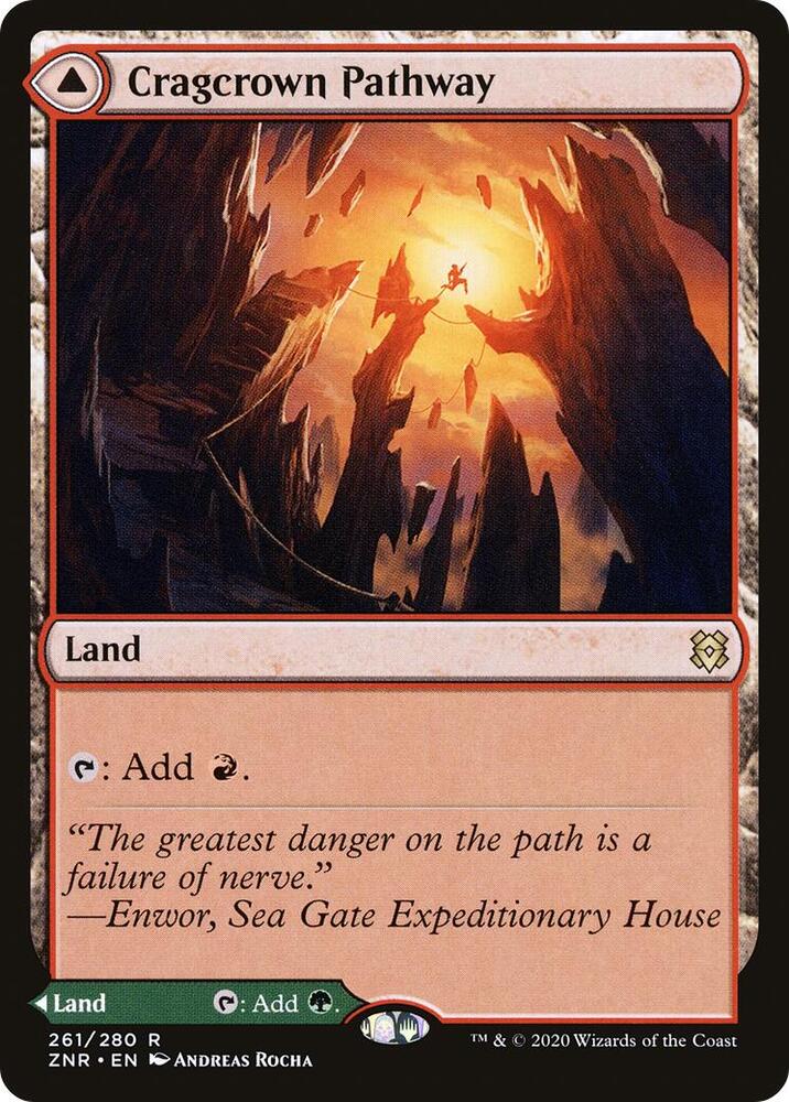 Cragcrown Pathway (261) [Zendikar Rising]