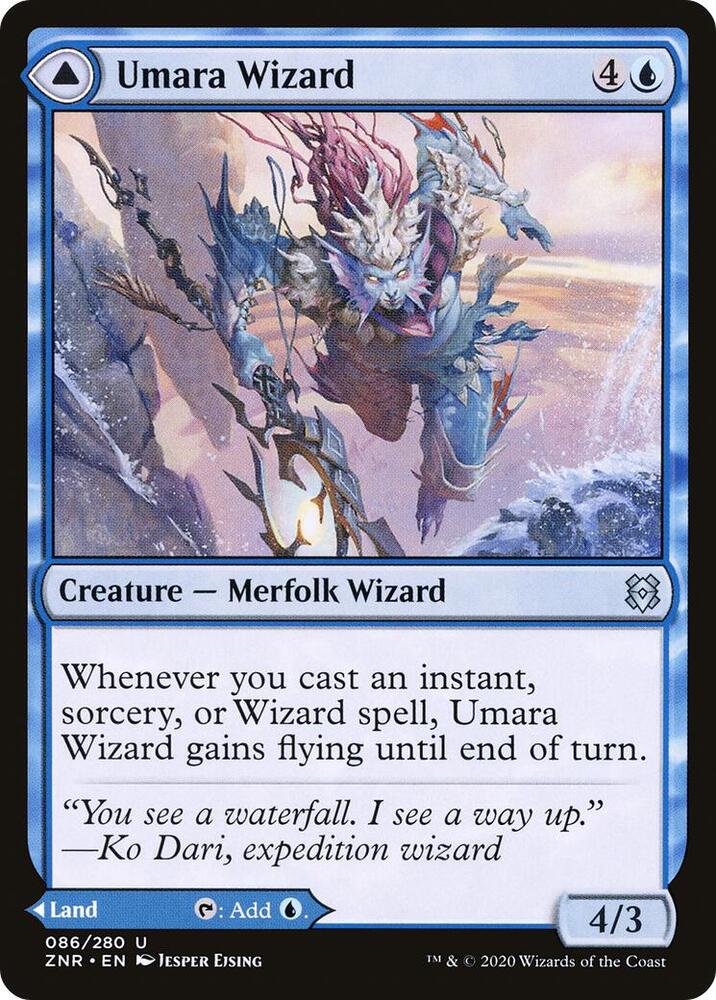Umara Wizard (86) [Zendikar Rising]