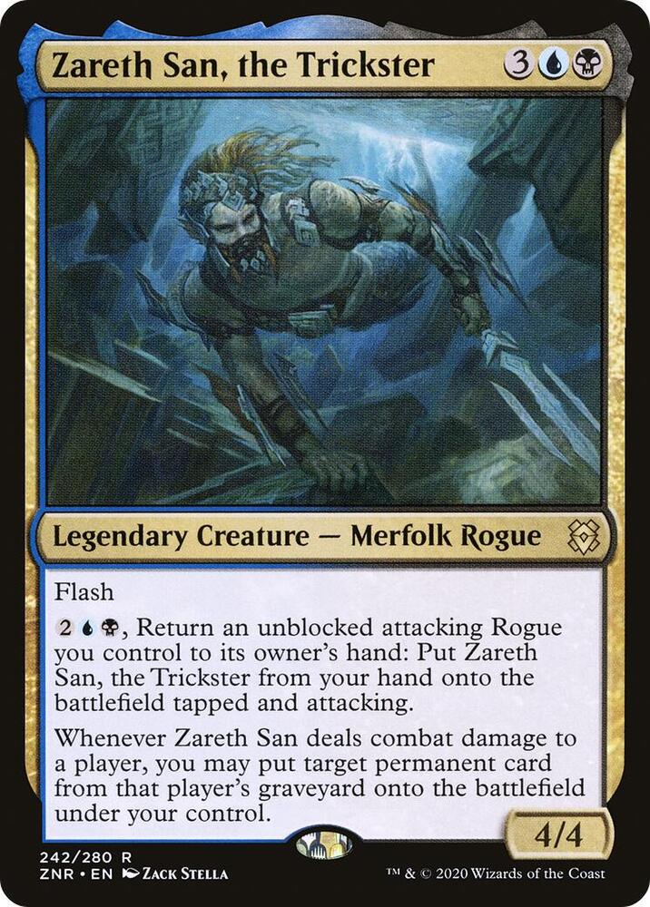 Zareth San, the Trickster (242) [Zendikar Rising]