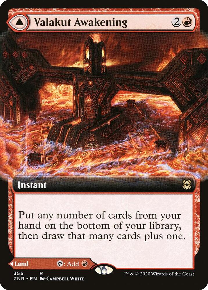 Valakut Awakening (Extended Art) (355) [Zendikar Rising] [Extended Art]