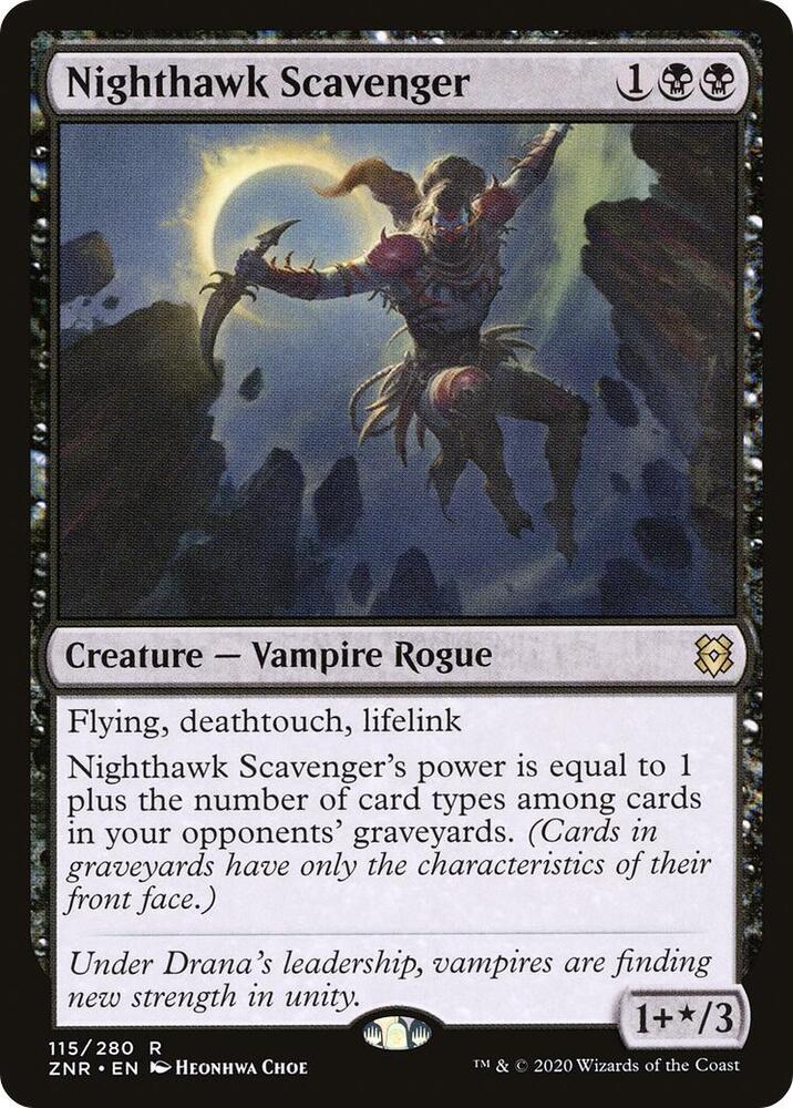 Nighthawk Scavenger (115) [Zendikar Rising]
