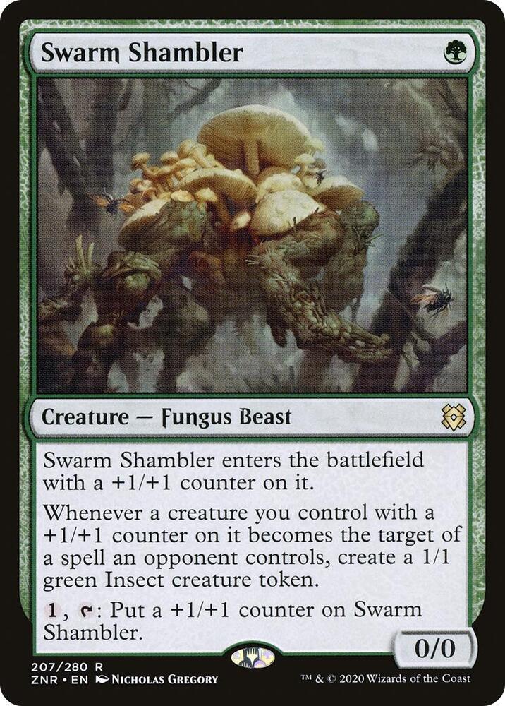 Swarm Shambler (207) [Zendikar Rising]
