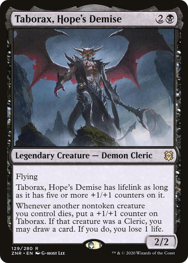 Taborax, Hope's Demise (129) [Zendikar Rising]