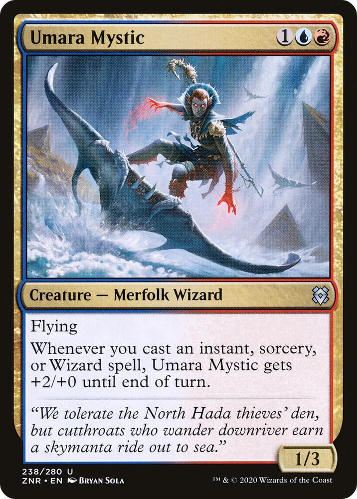 Umara Mystic (238) [Zendikar Rising]
