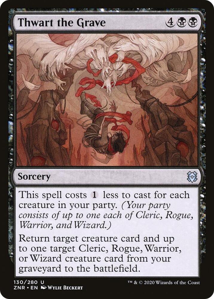 Thwart the Grave (130) [Zendikar Rising]
