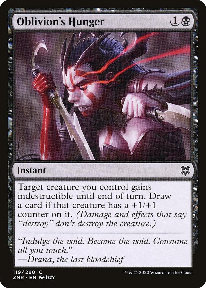 Oblivion's Hunger (119) [Zendikar Rising]