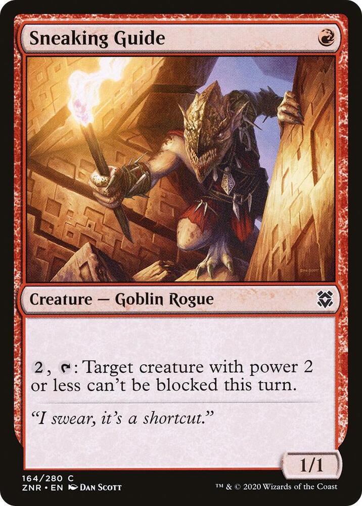 Sneaking Guide (164) [Zendikar Rising]
