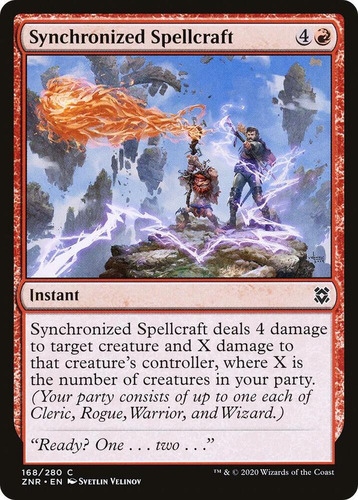 Synchronized Spellcraft (168) [Zendikar Rising]