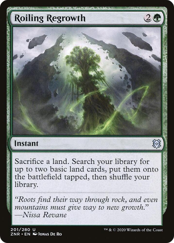 Roiling Regrowth (201) [Zendikar Rising]