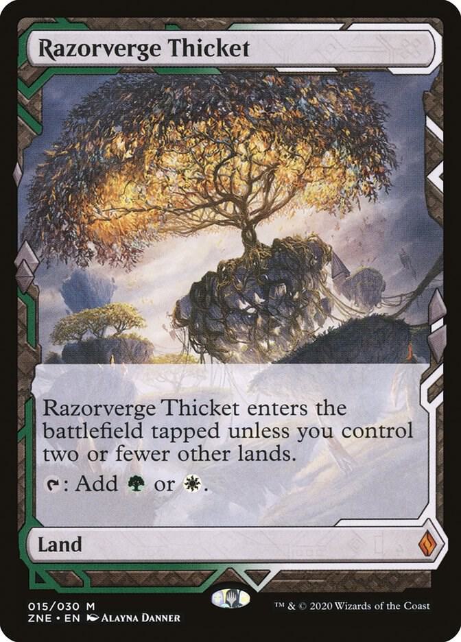 Razorverge Thicket (15) [Zendikar Rising Expeditions]