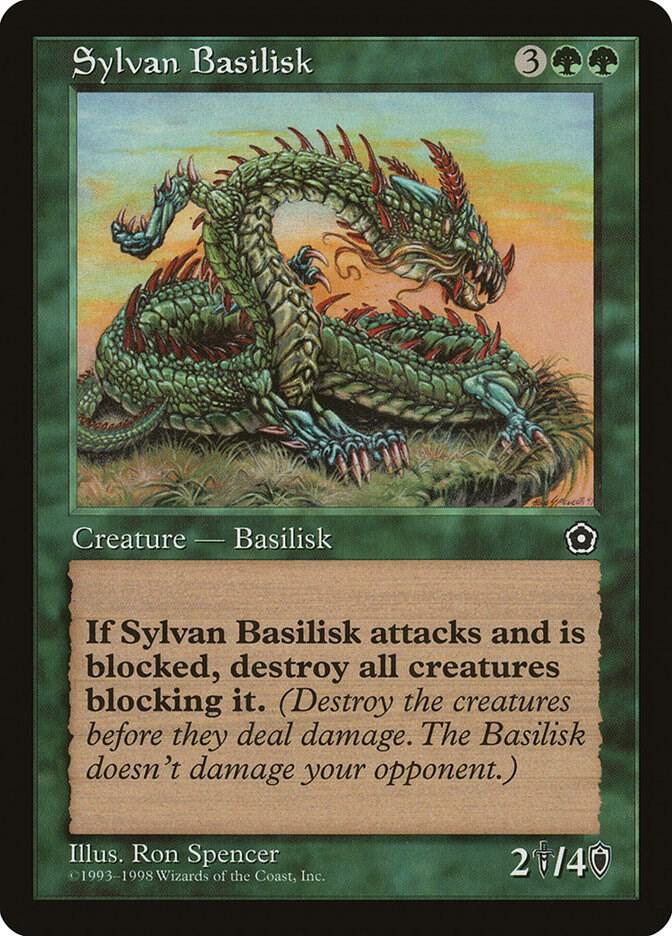 Sylvan Basilisk (146) [Portal Second Age]