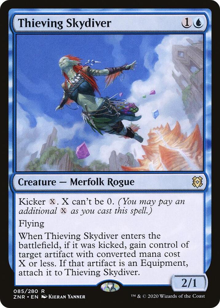 Thieving Skydiver (85) [Zendikar Rising]