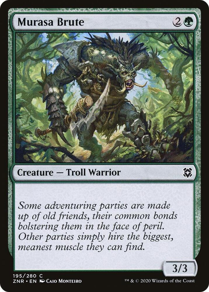 Murasa Brute (195) [Zendikar Rising]