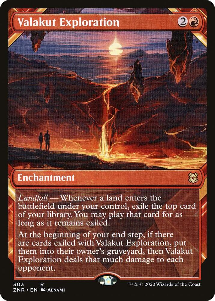 Valakut Exploration (Showcase) (303) [Zendikar Rising] [Showcase]
