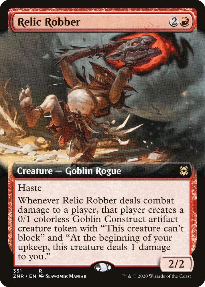 Relic Robber (Extended Art) (351) [Zendikar Rising] [Extended Art]