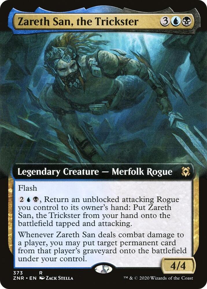 Zareth San, the Trickster (Extended Art) (373) [Zendikar Rising] [Extended Art]