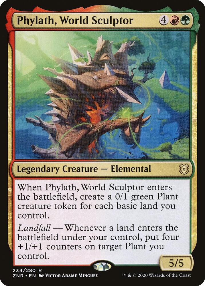 Phylath, World Sculptor (234) [Zendikar Rising]