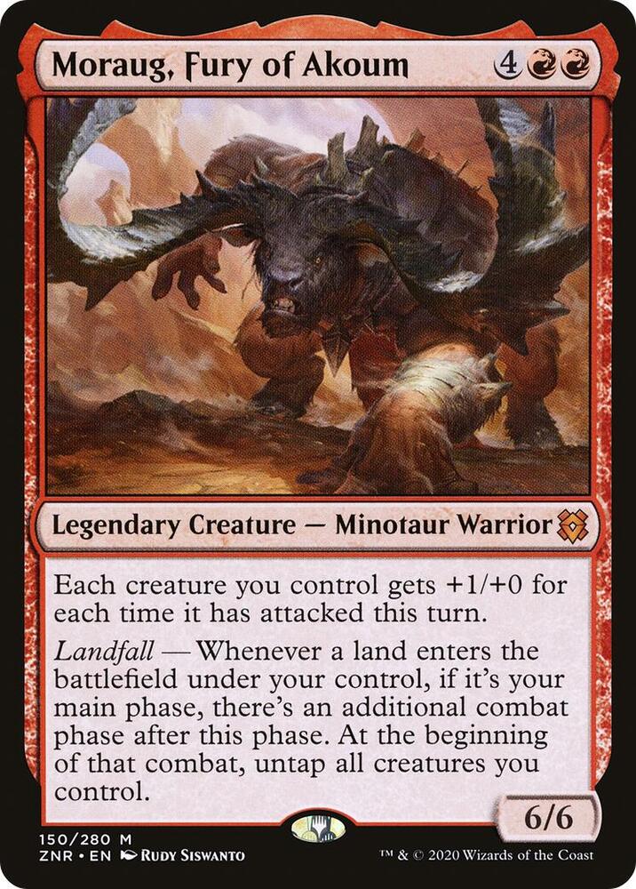 Moraug, Fury of Akoum (150) [Zendikar Rising]