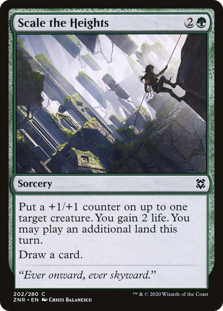 Scale the Heights (202) [Zendikar Rising]