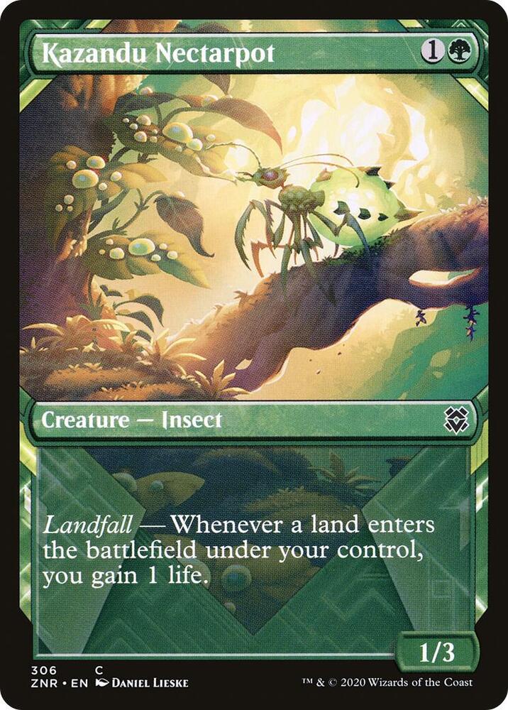 Kazandu Nectarpot (Showcase) (306) [Zendikar Rising] [Showcase]