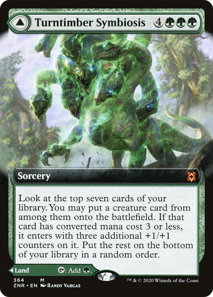 Turntimber Symbiosis (Extended Art) (364) [Zendikar Rising] [Extended Art]