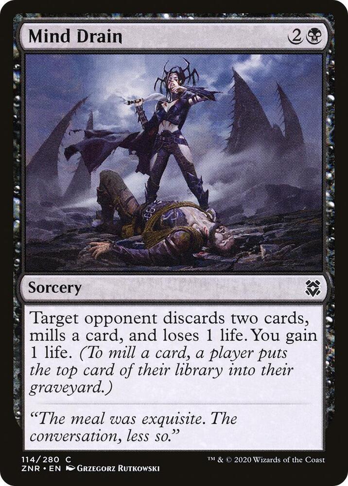 Mind Drain (114) [Zendikar Rising]