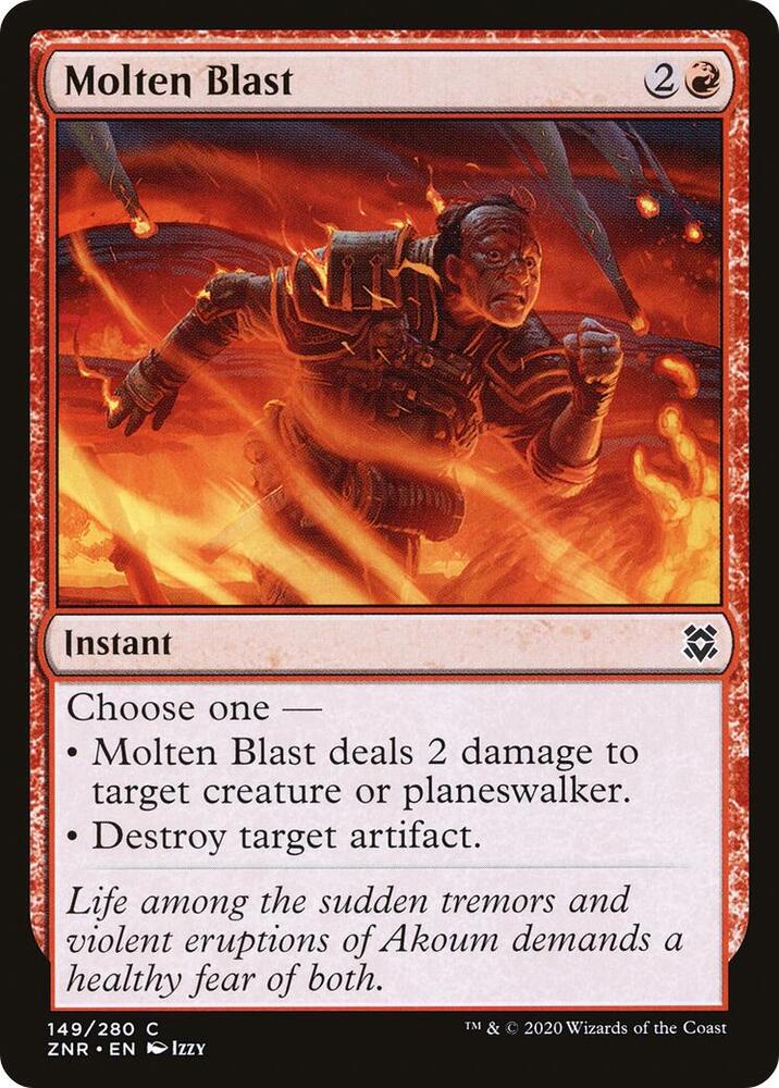 Molten Blast (149) [Zendikar Rising]