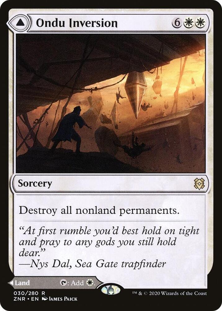 Ondu Inversion (30) [Zendikar Rising]