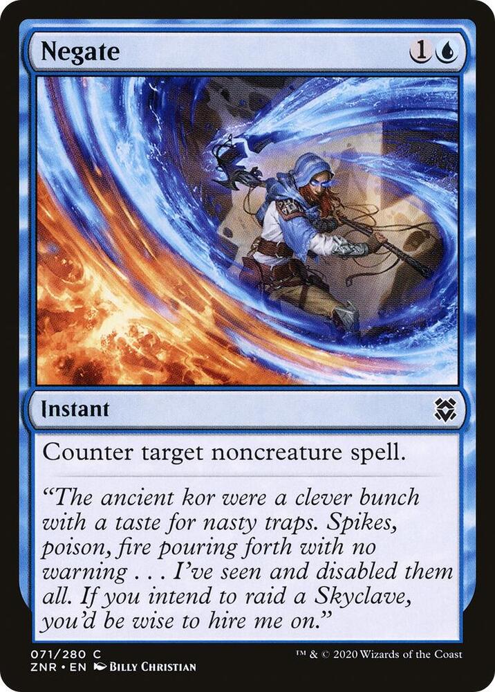 Negate (71) [Zendikar Rising]