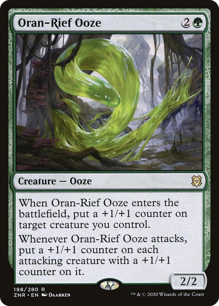 Oran-Rief Ooze (198) [Zendikar Rising]